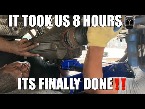 SRT 3:06 Differential and Axle Shaft install on a Dodge Charger PT.2