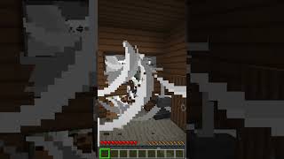 Kidnapping penguin in Minecraft #penguin #minecraft