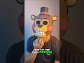Toy Freddy Mask 🐻 #fnaf #toyfreddy #diy