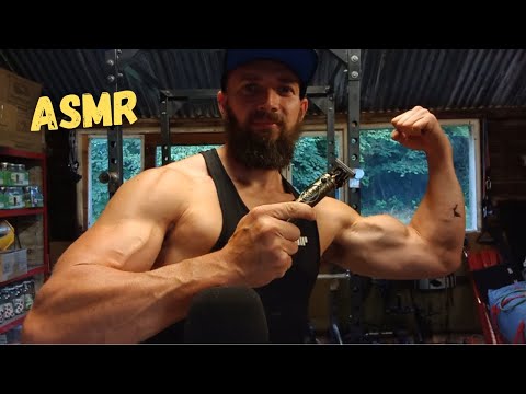 ASMR Gym Bro Shaves Your Body