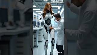 로봇 소녀가 나에게 화났을 거야😱#humanoid #AI로봇 #shorts