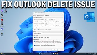 How To FIx Unable to delete emails in Outlook 365 - Easy Fix