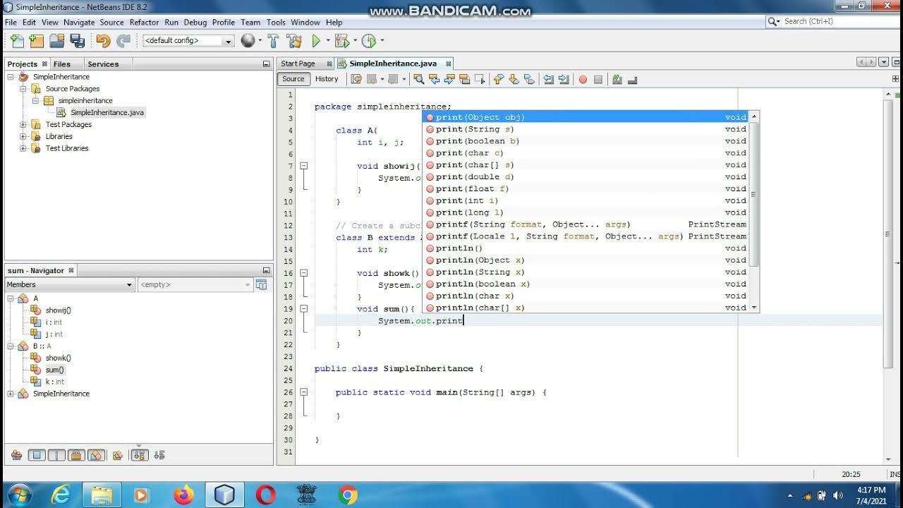 Java the complete Reference Ninth Edition (Chapter 8) Example (1 ...