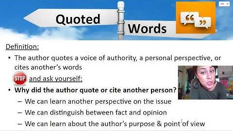 NF Signpost: Quoted Words