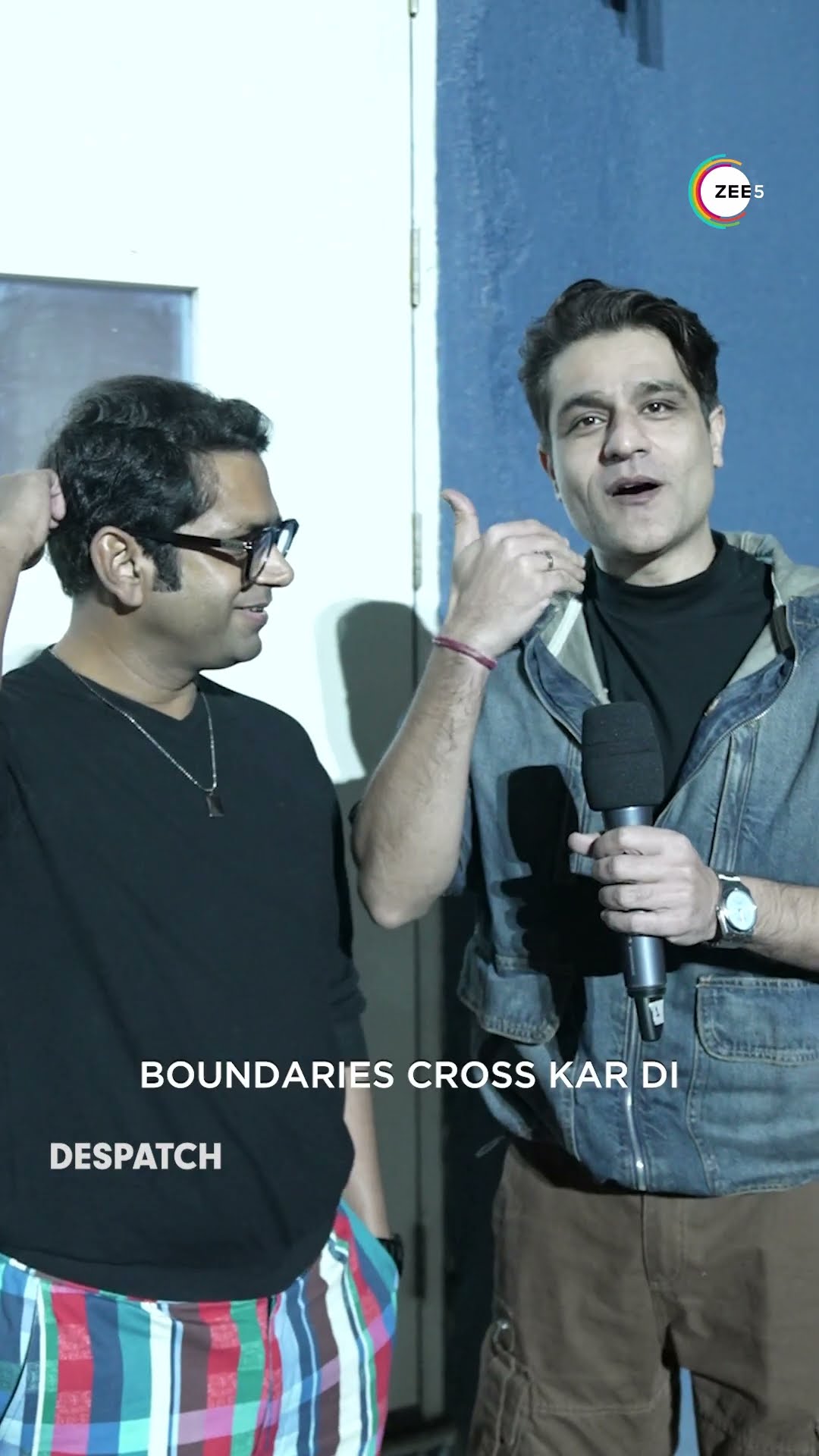 Sharib Hashmi and Sunny Hinduja About The Film | Despatch | #ZEE5 | #Shorts