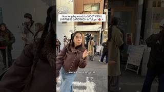 How Long Queued For Viral Japanese Sandwich In Tokyo