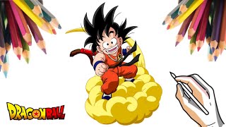 COMO DESENHAR O GOKU CRIANÇA DE DRAGON BALL – Blog Desenhistazinhos Kids