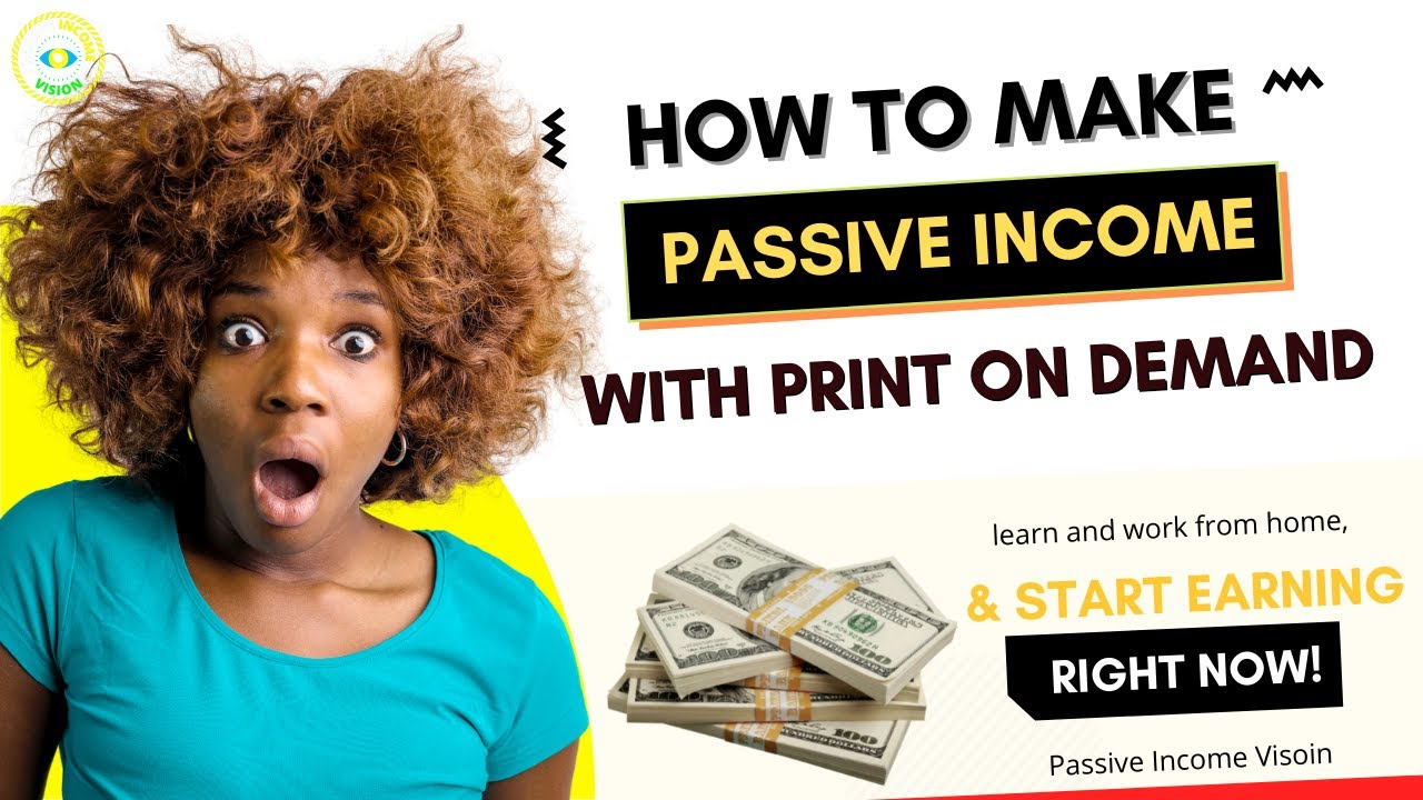 Make Passive Income With Print On Demand (2022) - YouTube