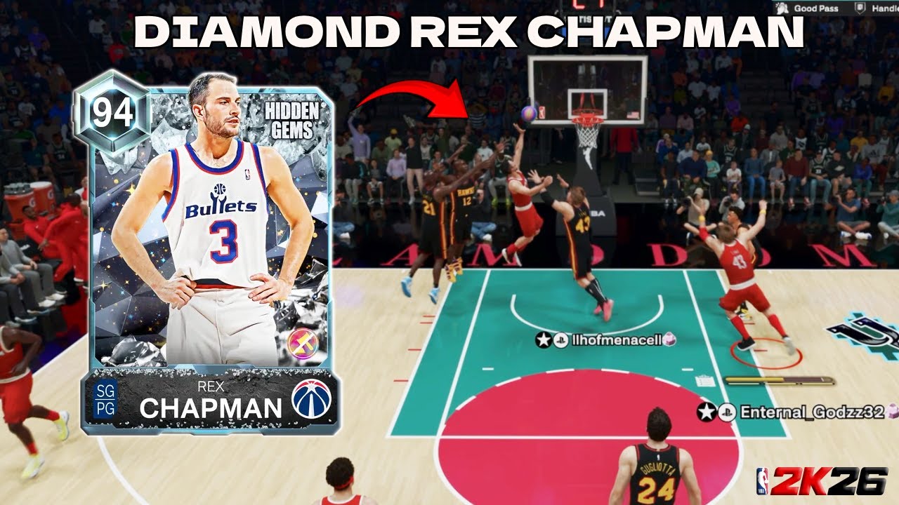 ДАЙМОНД РЕКС ЧЭПМЭН СВОДИТ С УМА В NBA2K26 MYTEAM!!