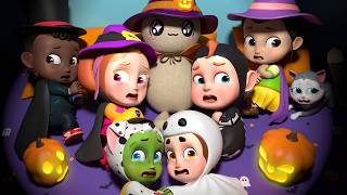 Knock Knock! Spooky Monster is Coming👶🎃| Baby Halloween Party |  Rosoo Nursery Rhymes
