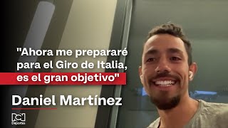 Ahora Me Prepararé Para El Giro De Italia Es El Gran Objetivo Daniel Martínez
