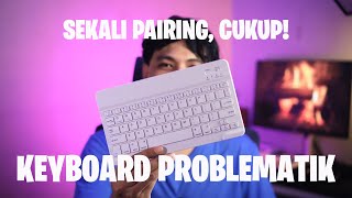 CARA MENGHUBUNGKAN KEYBOARD WIRELESS BLUETOOTH KE PC/LAPTOP DENGAN BENAR
