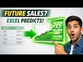 Sales Prediction in Excel 📈 Easy Forecast Trick”