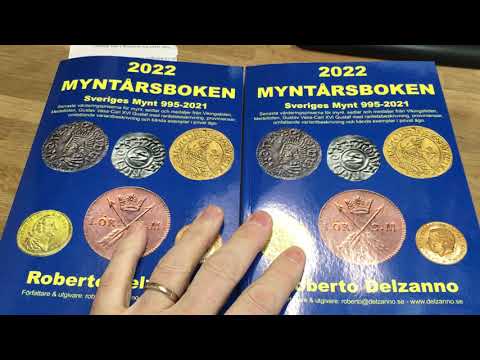 MYNTÅRSBOKEN 2022 - MYNT - SEDLAR - MEDALJER - Författare och utgivare Roberto Delzanno