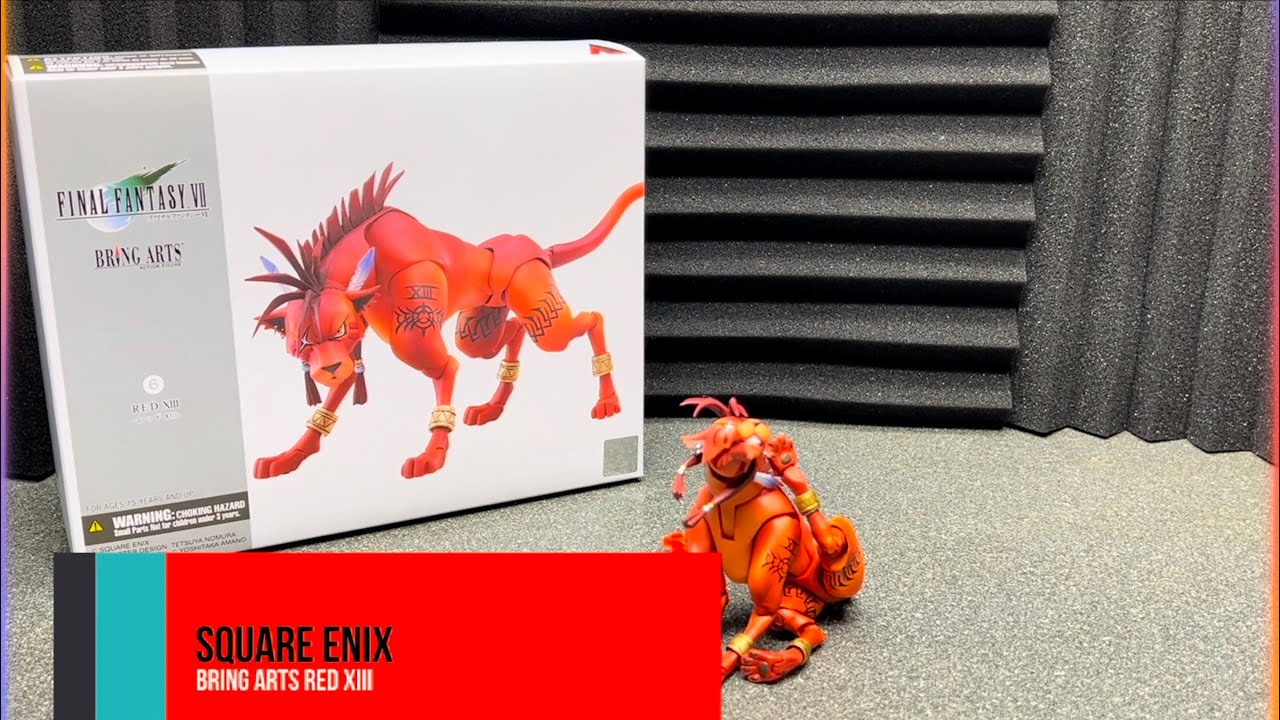 I THINK HELL JUST FROZE OVER!!!!  IS IT ACTUALLY GOOD?? BRING ARTS RED XIII REVIEW
