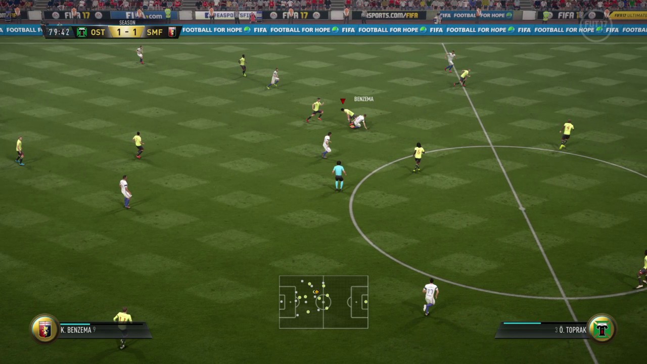 FIFA 17 - SIF-Werner dribbles, jukes, scores