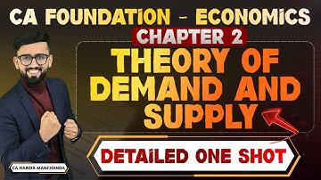 Chapter 2 Business Economics - Detailed ONE SHOT | CA Foundation Economics | CA Hardik Manchanda |
