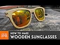 How to make wooden sunglasses // Woodworking Project