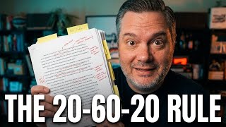 The 20/60/20 System That Got Me 12 Books Published