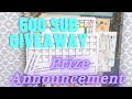 500 Sub Prize Announcement + January Weekly Check-in - weeks 3 &amp; 4