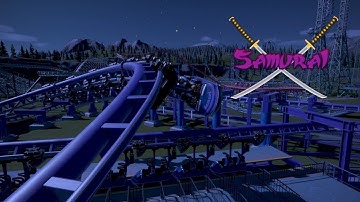 Samurai - Mount Maple - Planet Coaster (Arrow Dynamics Suspended Coaster)
