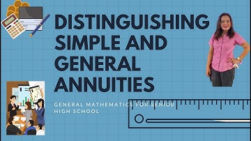 Simple and General Annuity
