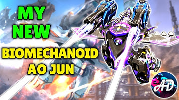 My NEW BIOMECHANOID AO JUN! - Ao Jun BIOMECHANOID NUCLEON Gameplay - War Robots MK2 Gameplay WR