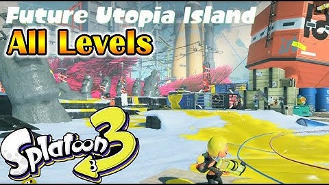 Splatoon 3 - All Levels in Site 1 (Future Utopia Island)