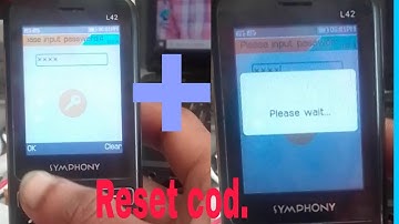 symphony L42 reset cod/ Symphony l 42 reset/Symphony phone reset code/l42 password reset/sk reset t