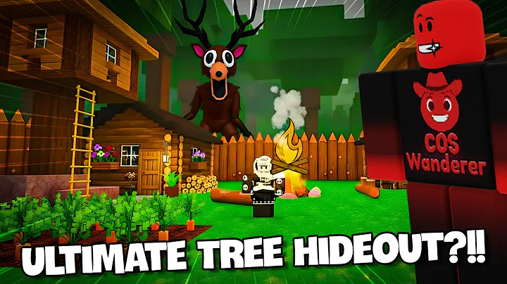 I Built the ULTIMATE Tree Hideout in 99 Nights in a Forest