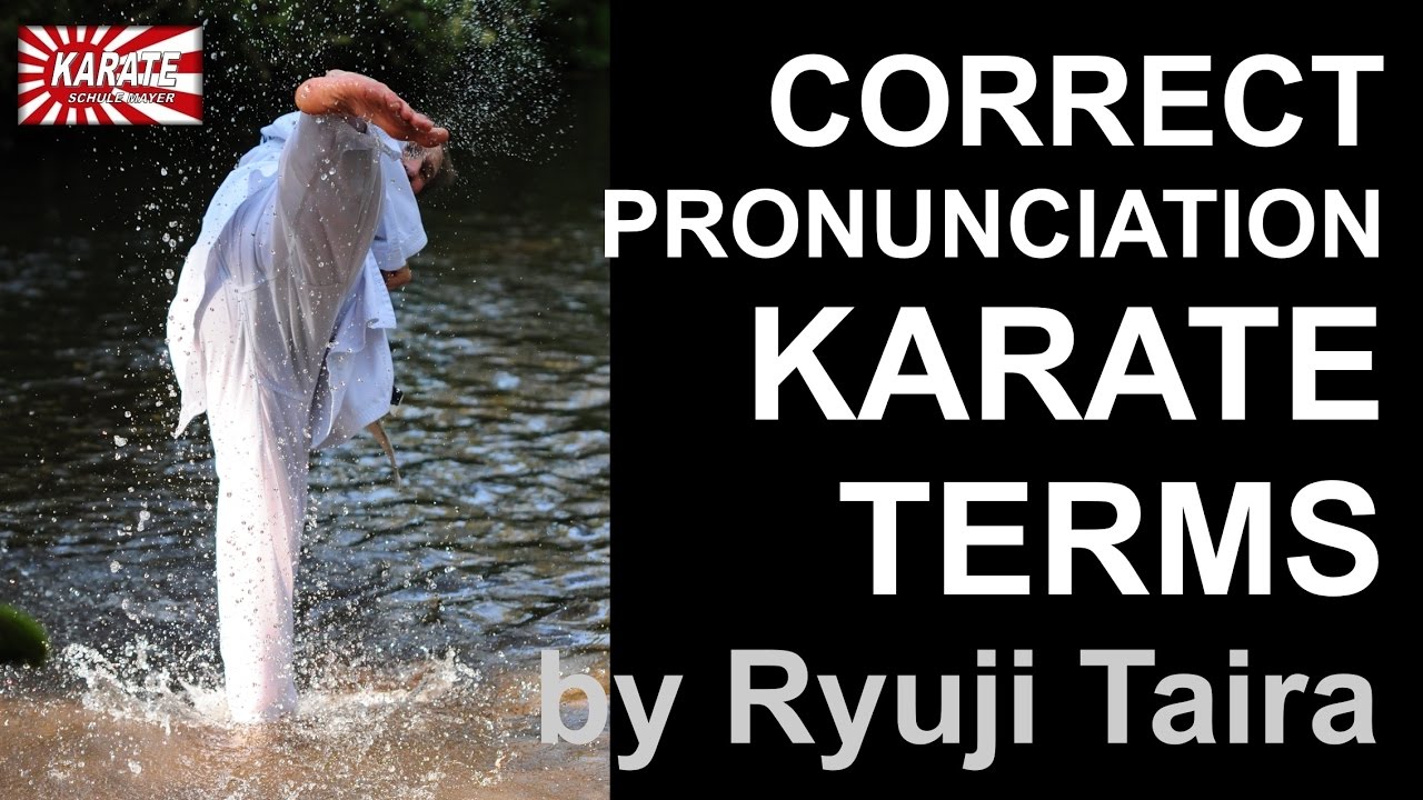Karate Terms Video 2 Correct Pronunciation 2017/ Karate Begriffe YouTube