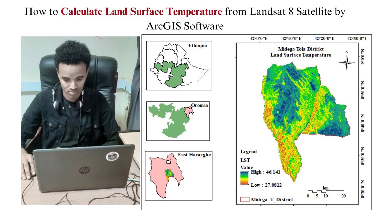 How to Calculate Land Surface Temperature from Landsat 8 Satellite by ...