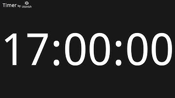 17 Hour Countdown Timer