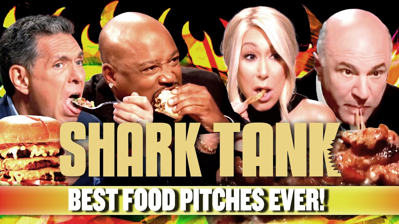 Best Food Pitches EVER! 🍕🍩 | Food Compilation | Shark Tank US | Shark Tank Global