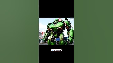 truk tronton berubah robot #transformers #robot #ai