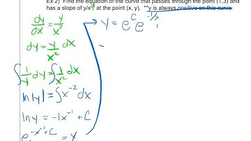 separation of Variables Particular Sol-n
