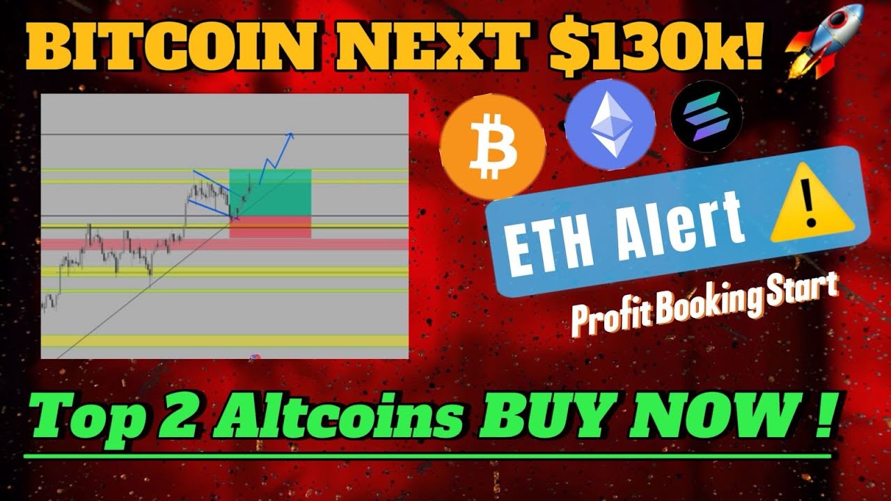 Top 3 Coins to Buy Now! 🚀 Bitcoin $130K Prediction & Ethereum Crash Alert