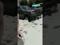الثلوج تعطل المرور في الطائف
