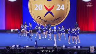 TEAM SCOTLAND YOUTH ALL GIRL MEDIAN - ICU WORLDS 2024 DAY 2