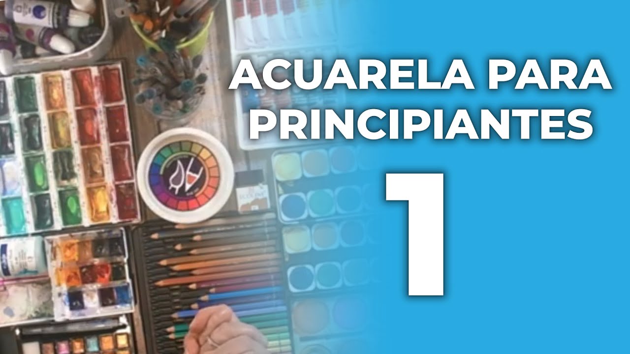 Clase con acuarela para principiantes 1 - BODEGÓN - 👩‍🏫🎨