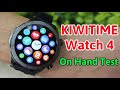 Kiwitime watch 4 round smartwatch  unbox  gt4 pro plus upgraded version