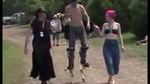 Walk on Jumping Stilts Lesson - Power Bocking -Myth Maker Prod