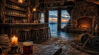 Soft Pirate Tavern Ambience and Music ⚓ | Calm Writing Atmosphere screenshot 3