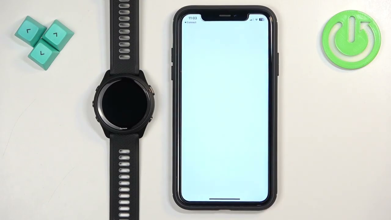 GARMIN Forerunner 265 - iPhone에서 페어링 해제하는 방법