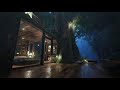 Deep Sleep with Forest Rain | Gentle Thunder &amp; Peaceful Night Ambience