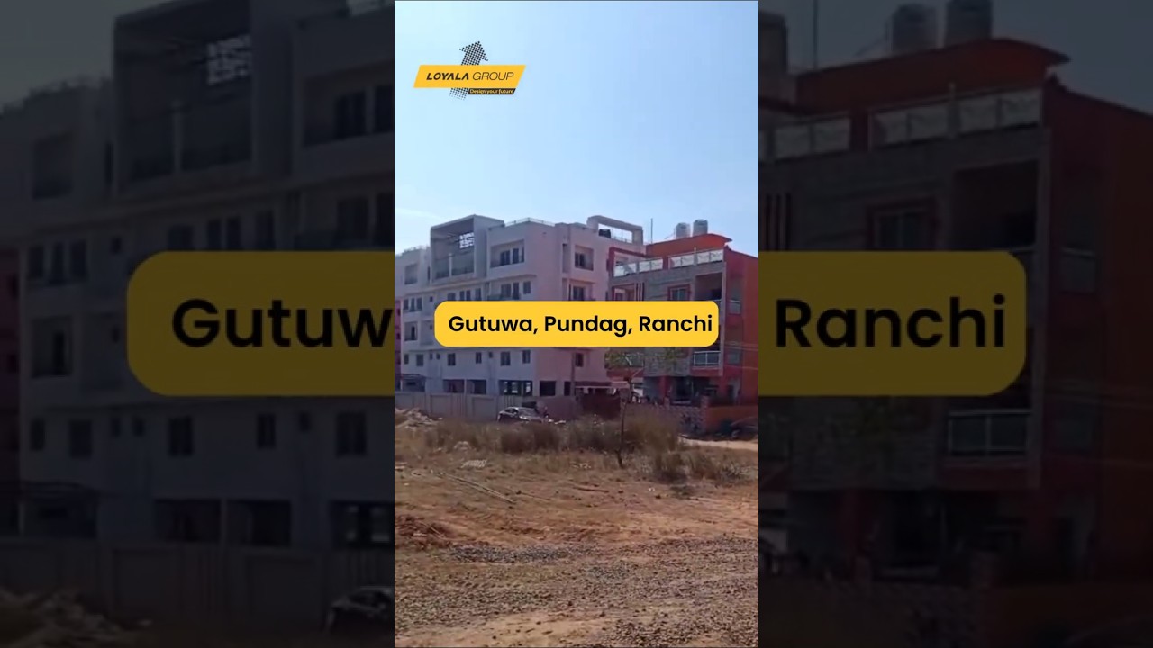 Ranchi में Prime Location पर 3BHK Flat | Royal Residency, Gutuwa Pundag | Loyala Group
