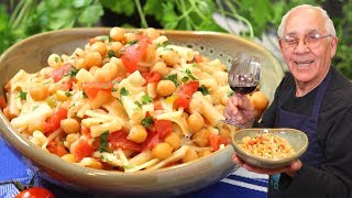 Pasta with Chickpeas Recipe (Red Sauce Version)  Pasta e Ceci