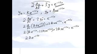 Chapter 08.01:Lesson: Solving First Order Ordinary Differential Equations: Next Independent Solution