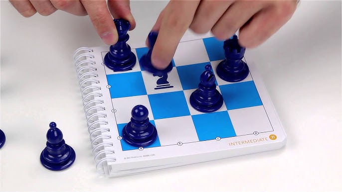  ThinkFun Solitaire Chess - Fun Version of Chess You