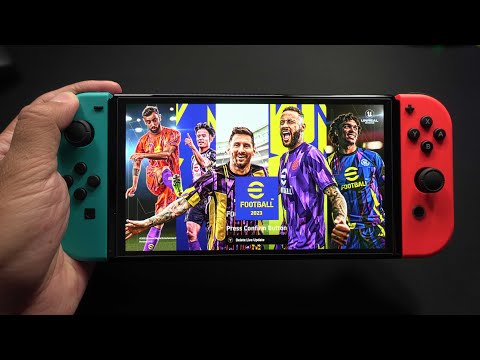 eFootball PES 2023 Gameplay On Nintendo Switch OLED